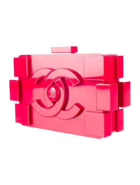 replica chanel lego clutch|where to buy chanel lego.